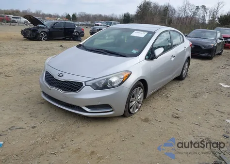 2015 Kia Forte Lx из США, поврежденный, VIN KNAFX4A66F5396105